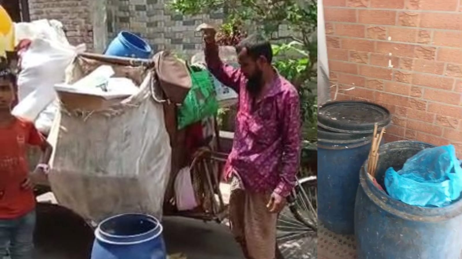 মিরপুরে বাসাবাড়ির ময়লা নিয়ে নয় ছয় ভোগান্তি চরমে