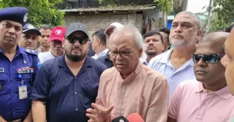 সাবেক রাষ্ট্রপতি আবদুল হামিদের বাড়ির রাস্তার জন্য হাওরের পরিবেশ ধ্বংস করা হয়েছে: রিজভী