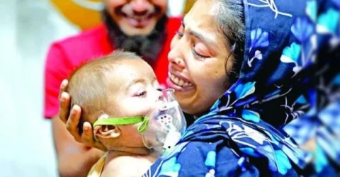 হামের উপসর্গে পাঁচ শিশুর মৃত্যু, চারজনই ঢাকার