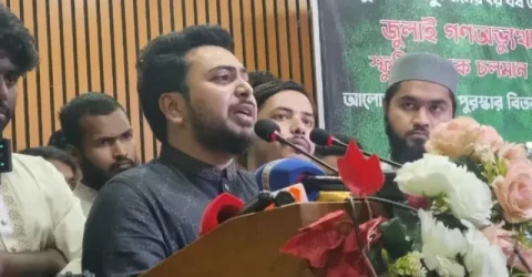 ভারত-যুক্তরাষ্ট্র কারও আধিপত্য মেনে নেব না: নাহিদ ইসলাম