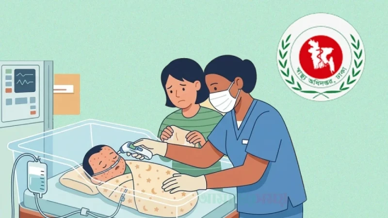 হাম উপসর্গে আরও ৮ জনের মৃত্যু, আক্রান্ত ১১৩২