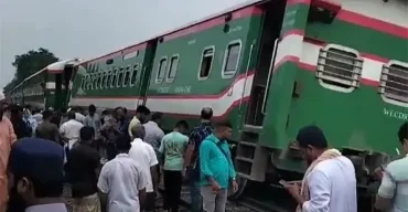 টাঙ্গাইলে লাইনচ্যুত নীলসাগর এক্সপ্রেস, বন্ধ উত্তরবঙ্গের ট্রেন চলাচল