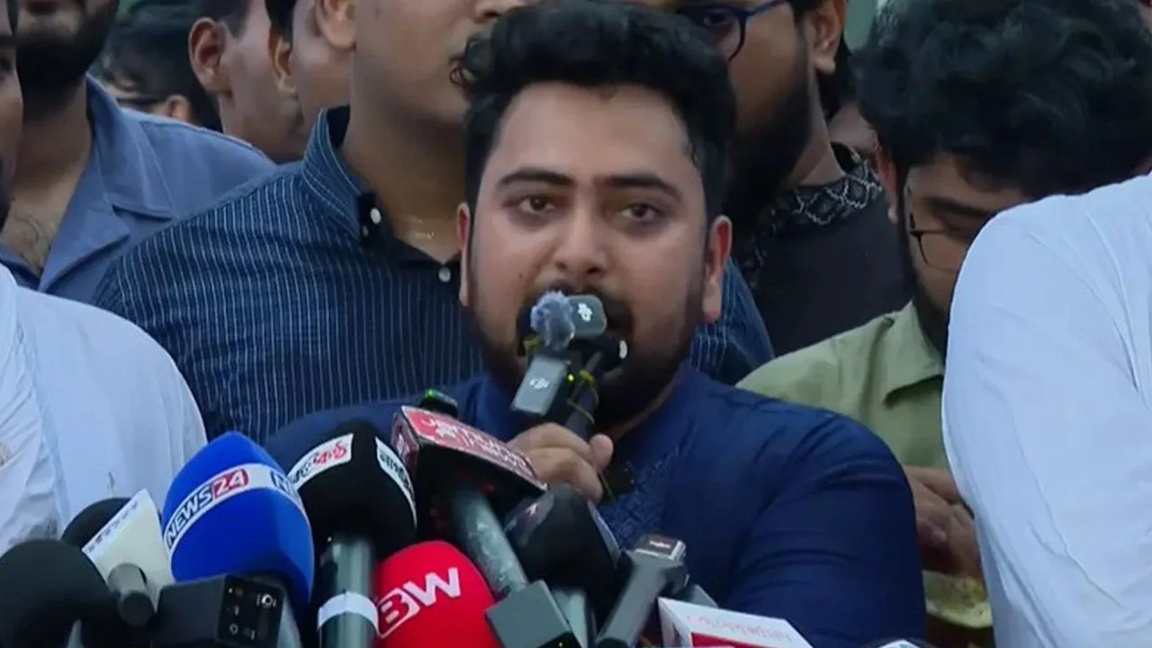 বর্তমান সংসদ পাঁচ বছর টিকবে কি না সন্দেহ: নাহিদ ইসলাম