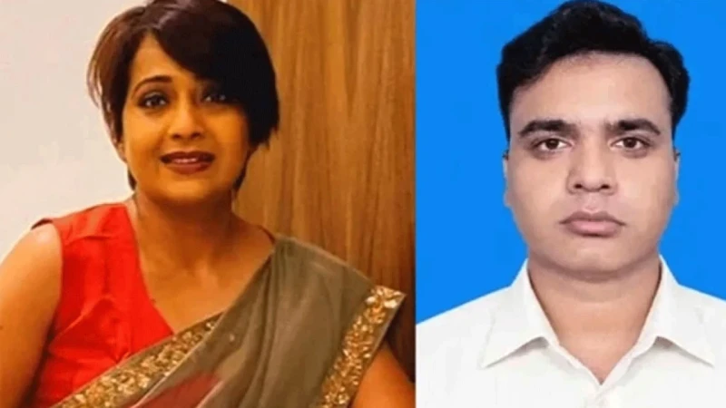 রাষ্ট্রদ্রোহ মামলায় রিমান্ড শেষে কারাগারে অবসরপ্রাপ্ত সেনা কর্মকর্তা দেবাশীষ-গুলশান আরা